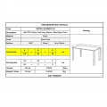 Baxter Τραπ.σαλονιού 110X60Cm Grey Walnut/βαφή Μαύρη