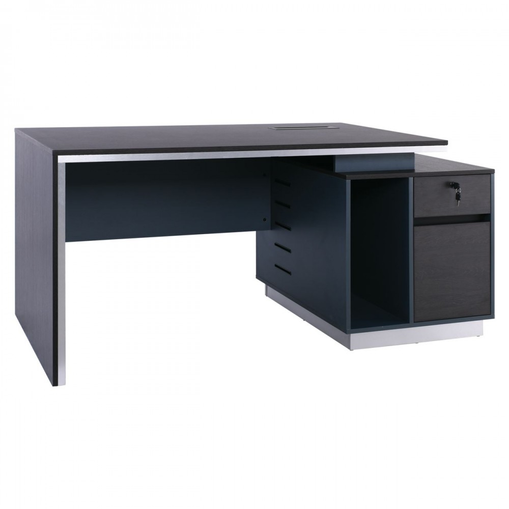 Advance Γραφείο 200X80Cm Σκ.καρυδί/γκρι