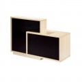 Reception Progress 160X60X110Cm Elm/black