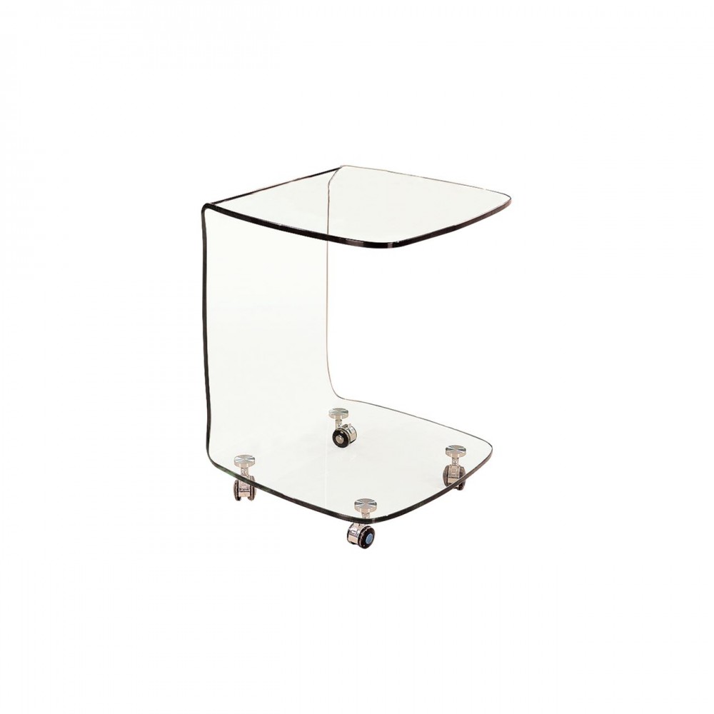 Glasser Clear Trolley Γυαλί 10Mm 45X45X60Cm