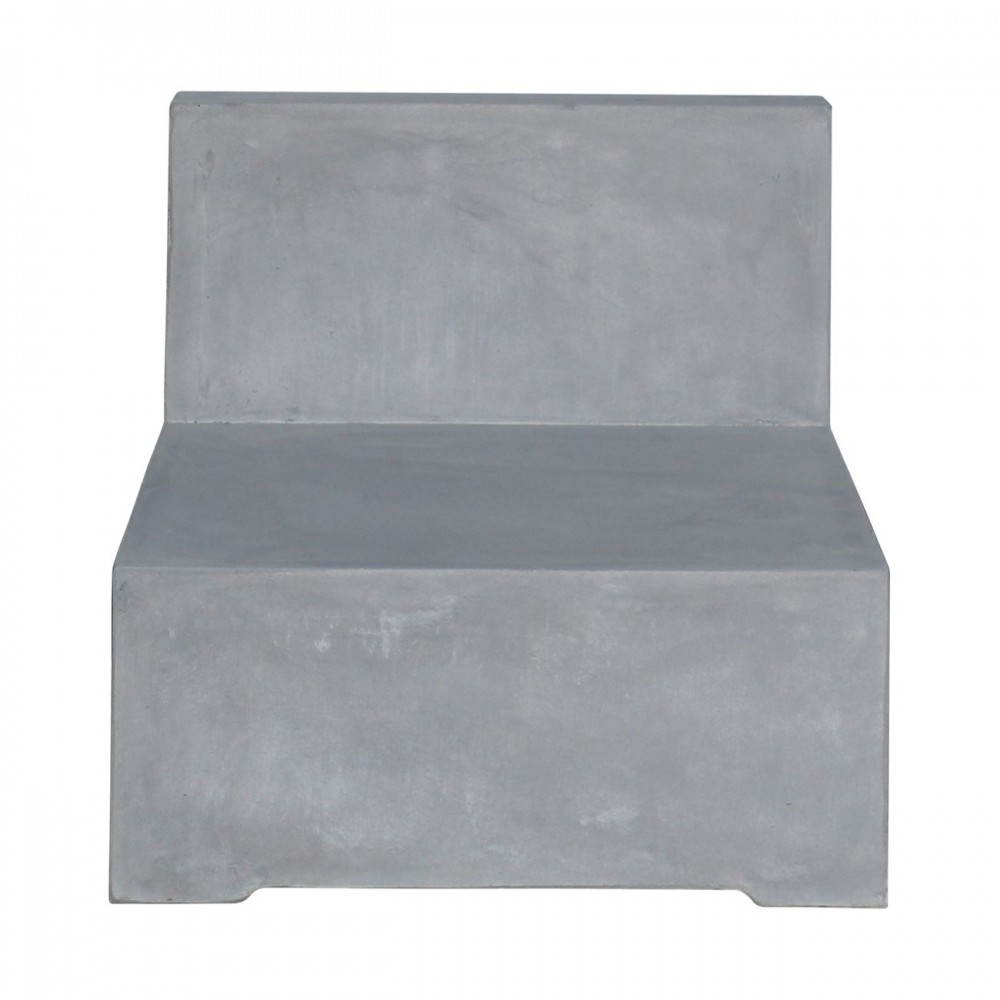 Concrete Καρέκλα Cement Grey 68X83X65Cm