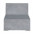 Concrete Καρέκλα Cement Grey 68X83X65Cm