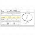 Καπακι Contract Sliq Sandy Supreme Φ60Cm/18Mm Toscano