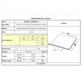 Καπακι Contract Sliq Sandy Supreme 70X70Cm/18Mm Toscano