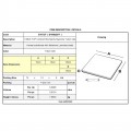 Καπακι Contract Sliq Sandy Supreme 70X70Cm/18Mm Yukon Oak
