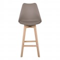 Martin Σκαμπώ Bar Pp Sand Beige - Ύψος Καθ.67Cm (Μοντ/νη Ταπετσαρία) (Σετ 4τμχ)