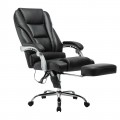 Bf9350 Massage-Relax Πολυθρόνα Pu  Μαύρο