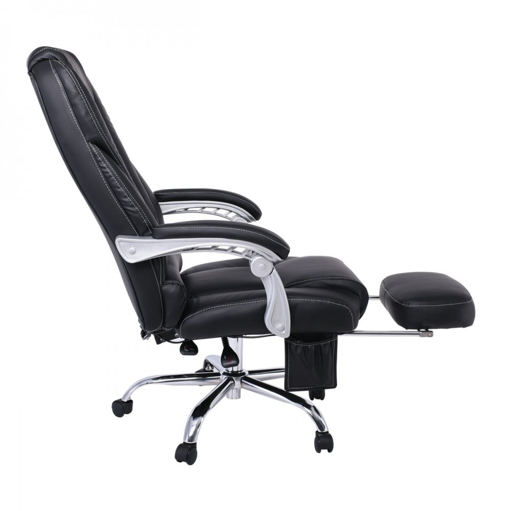 Bf9350 Massage-Relax Πολυθρόνα Pu  Μαύρο