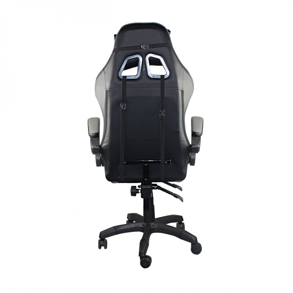 Bf7850 Gaming Πολυθρόνα Pu Μαύρο/γκρι
