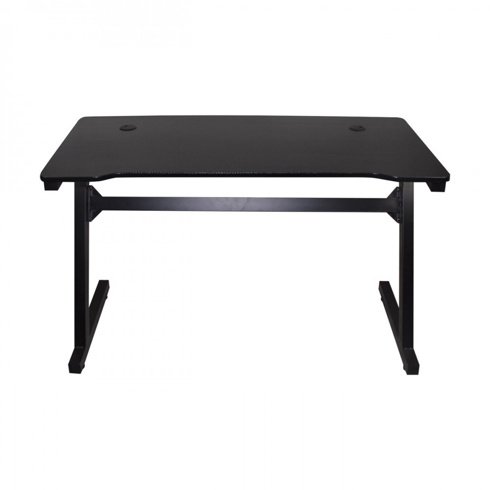 Γραφειο Gaming Τ.carbon Steel Μαύρο