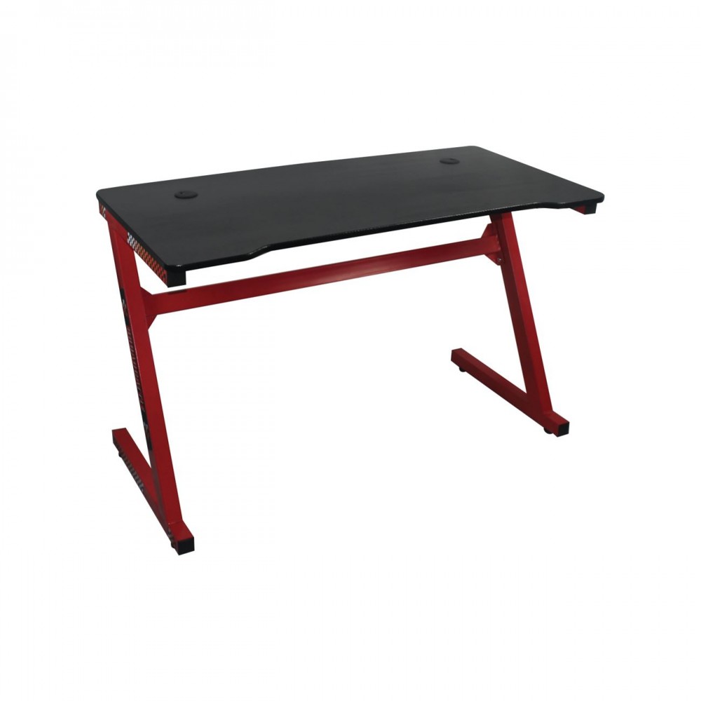 Γραφειο Gaming Τ.carbon Steel Κόκκινο