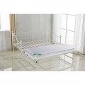 Marin Set Daybed (Για Στρώμα 90X190)+Βοηθ.κρεβ+Στρώμα 85X185 Steel Άσπρο