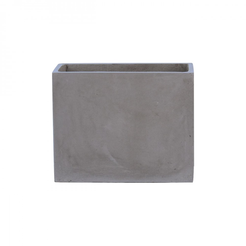 Flower Pot-2 Cement Grey 50X20X40Cm