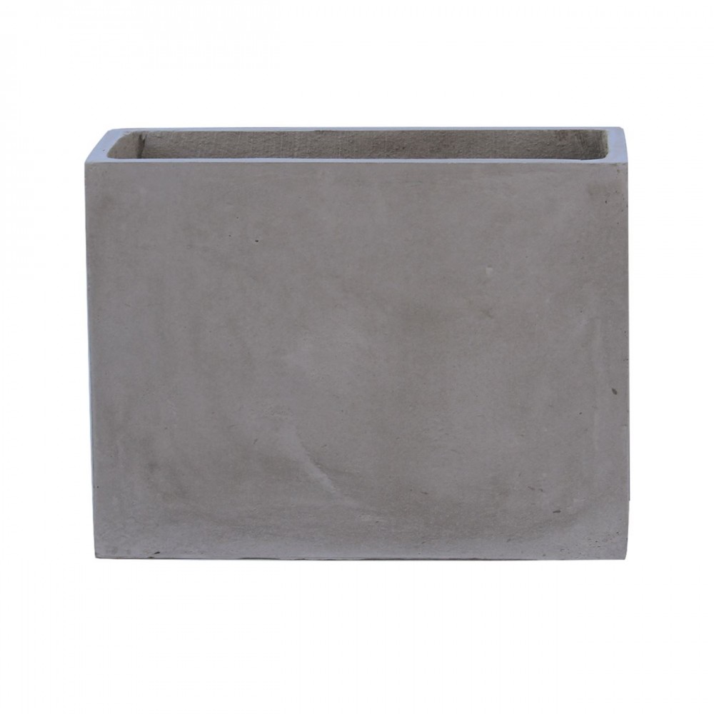 Flower Pot-2 Cement Grey 70X40X50Cm