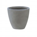 Flower Pot-3 Cement Grey Φ44X37Cm