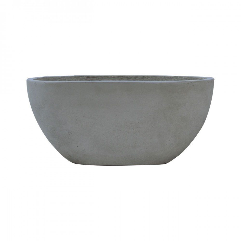 Flower Pot-4 Cement Grey 56X27X26Cm