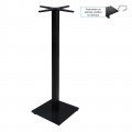 Prato Βάση Τραπεζιού Bar 45X45 H.109Cm, Με Ρεγουλατόρο, Μέταλλο Βαφή Μαύρο / __,__Kg (Σετ 2τμχ)