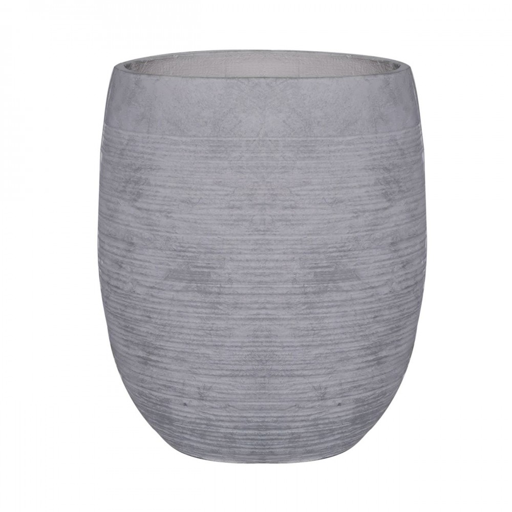 Flower Pot-8 Απόχρωση Light Grey Wash