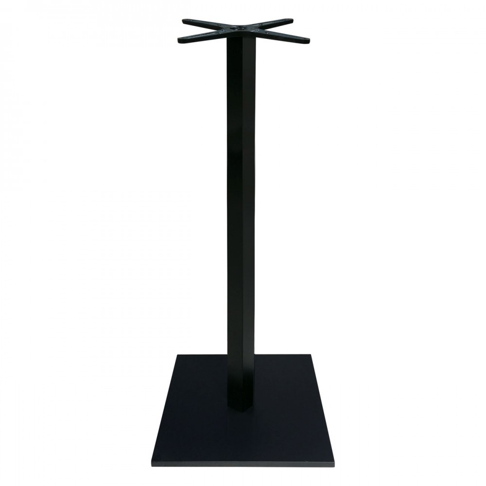 Prato-W Βάση Τραπεζιού Bar 45X45Cm H.108Cm Μέταλλο Βαφή Μαύρο / 13,00Kg