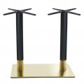 Riva Βάση Τραπεζιού Μακρόστενη Gold Inox #201 - Black / 21,20 Kg