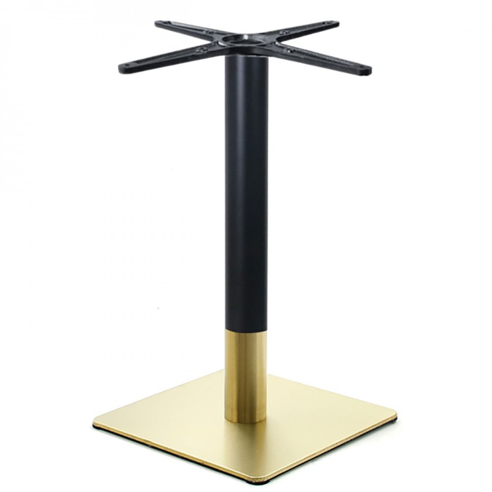 Riva Βάση Τραπεζιού Bar Gold Inox #201 - Black / 14,60 Kg