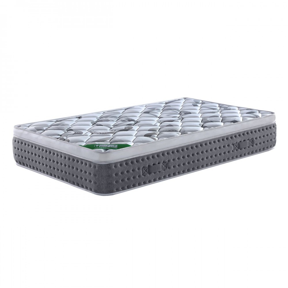 Στρωμα Pocket Spring + Ανώστρωμα Μονής Όψης (Roll Pack) 90x200/31cm