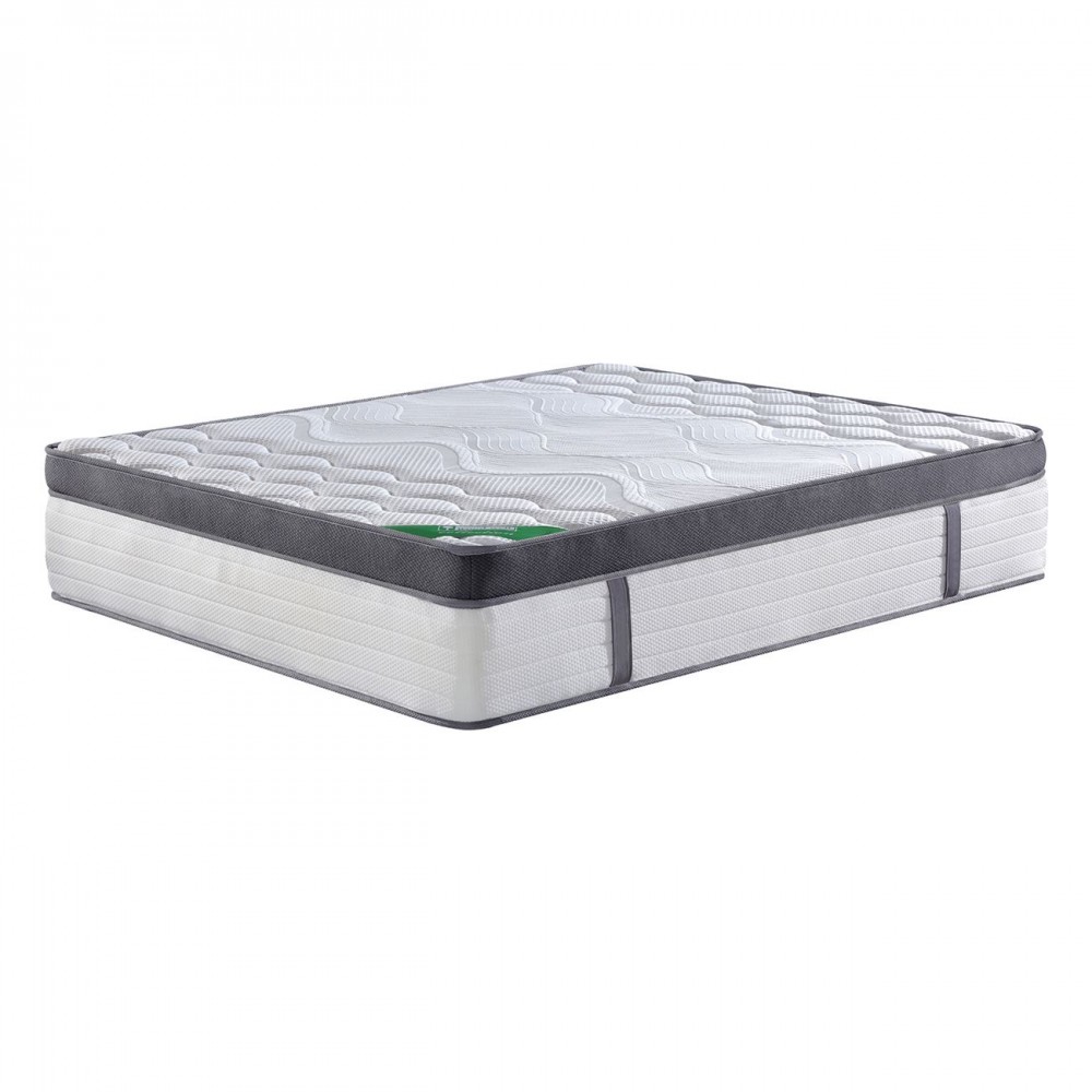Στρωμα Pocket Spring 5-Zone Gel Memory Foam+Latex, Διπλής Όψης Και Αίσθησης (Roll Pack) 160x200x36cm