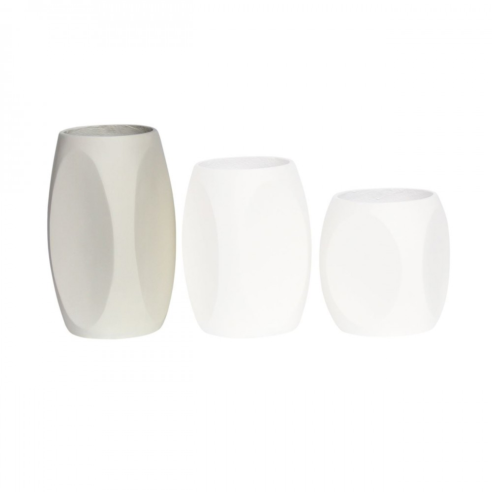 Vase-4 Βάζο Cement, Απόχρωση Beige Φ30X60Cm