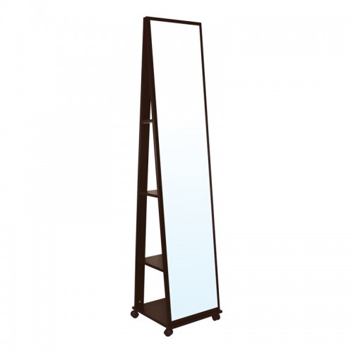 Fisher Καθρέπτης Δαπέδου 39X39X176Cm Καρυδί Ε7191,1