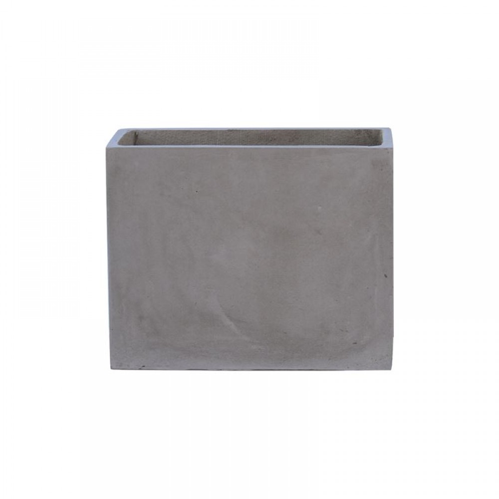 Flower Pot-2 Cement Grey 50X20X40Cm