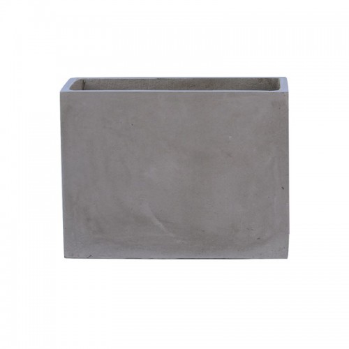 Flower Pot-2 Cement Grey 60X30X45Cm