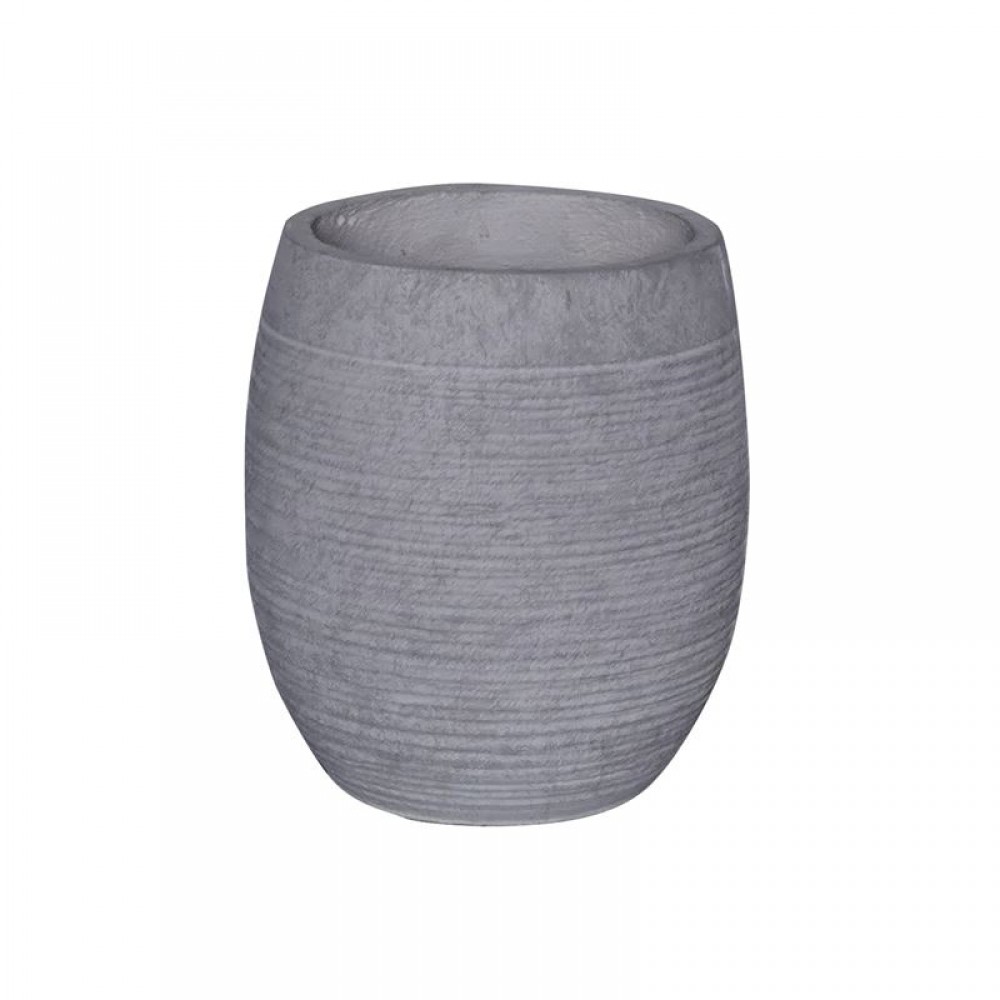 Flower Pot-8 Απόχρωση Light Grey Wash