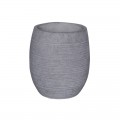 Flower Pot-8 Απόχρωση Light Grey Wash