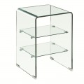 Glasser Clear Ραφιέρα 40X40X60Cm Γυαλί 10/5Mm