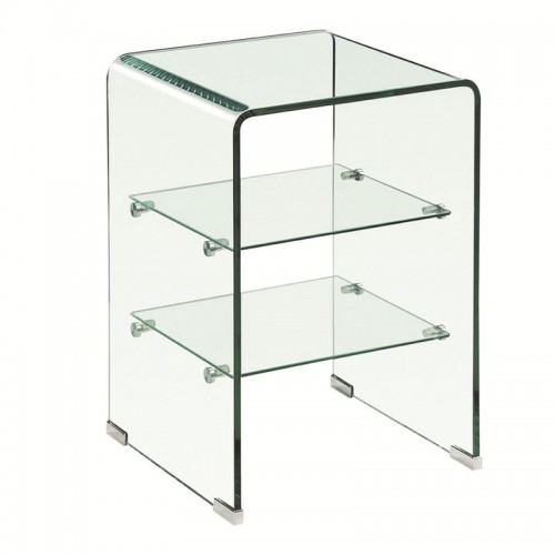Glasser Clear Ραφιέρα 40X40X60Cm Γυαλί 10/5Mm