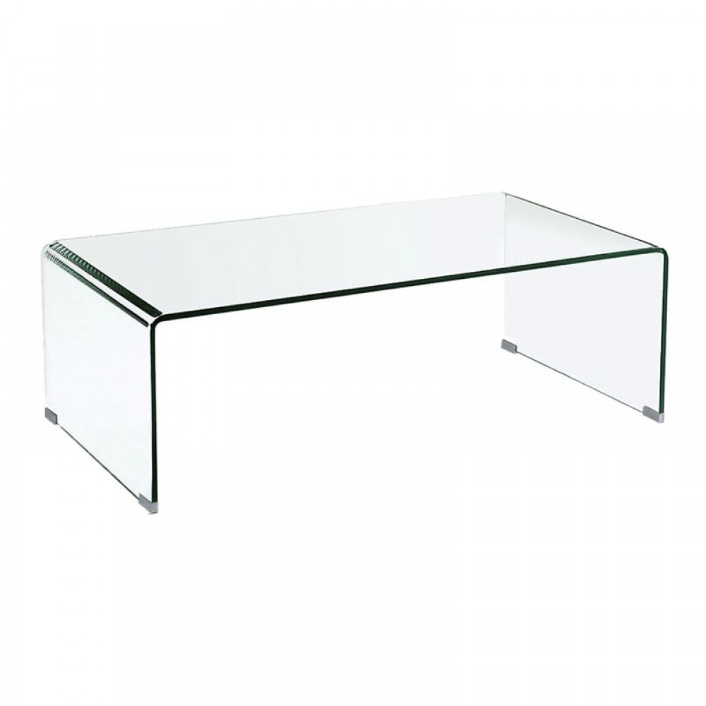 Τραπεζάκι σαλονιού γυάλινο Glasser Clear tempered EM720