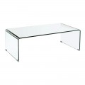 Τραπεζάκι σαλονιού γυάλινο Glasser Clear tempered EM720