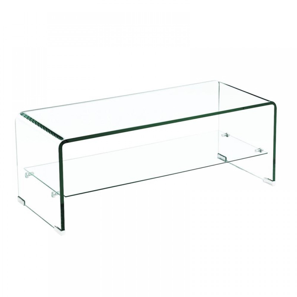 Τραπέζι σαλονιού Glasser Clear tempered EM731