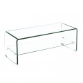 Τραπέζι σαλονιού Glasser Clear tempered EM731