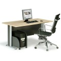 Γραφείο εργασίας Basic 180X80 με ξύλινη επιφάνεια σε χρώμα beech EO998
