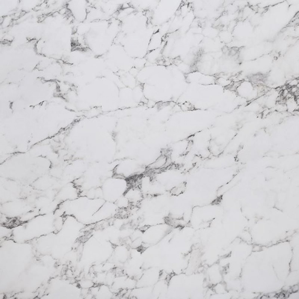 Hpl (High Pressure Laminated) Επιφάνεια Τραπεζιού Απόχρωση White Marble, 60x60cm/12mm Εξωτερικού Χώρου