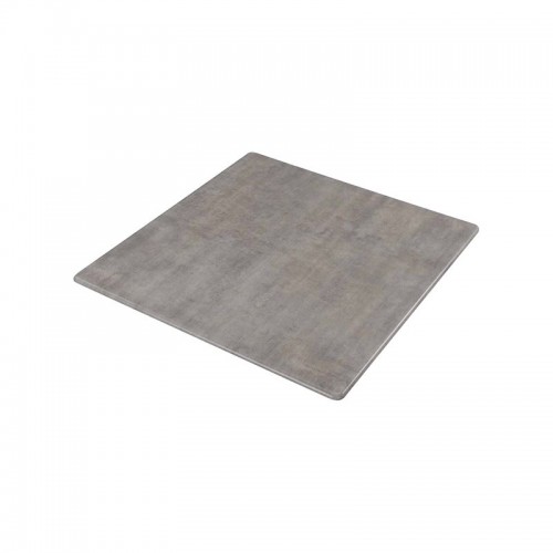 Επιφάνεια τραπεζιού Contract Sliq σε χρώμα Cement 80x80cm/16mm