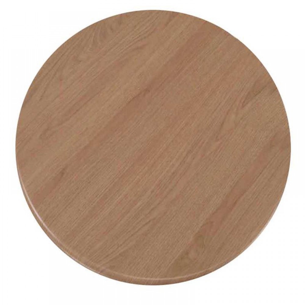 Επιφάνεια τραπεζιού Contract Sliq σε χρώμα Beech Φ60cm/16mm