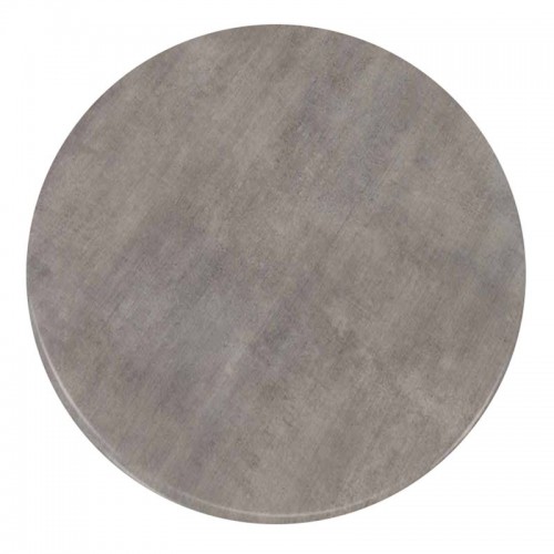 Επιφάνεια τραπεζιού Contract Sliq σε χρώμα Cement Φ60cm/16mm
