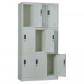 Locker 9 Θεσ.μεταλλικό 90X40X185Cm Γκρι