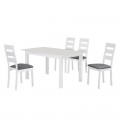 Miller Set (Τρ.120+30X80Cm+4 Καρ) Άσπρο