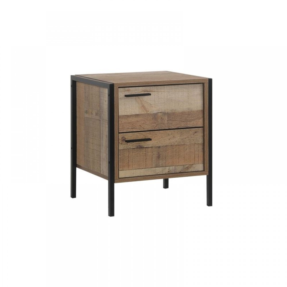 Pallet-W Κομοδίνο 44X40X50 Antique Oak Ε8433,W	