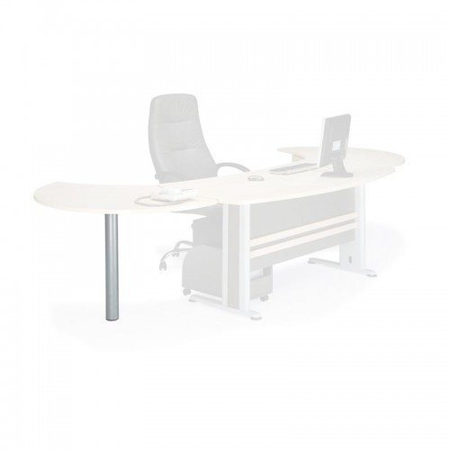 Πόδι Επέκτασης Executive 999 Μεταλλικό Silver