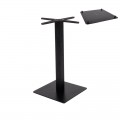 Prato-R Βάση 40X40Cm Steel H73Cm Μαύρη (11,90Kg)/με Ρεγουλατόρο (Σετ 2τμχ)