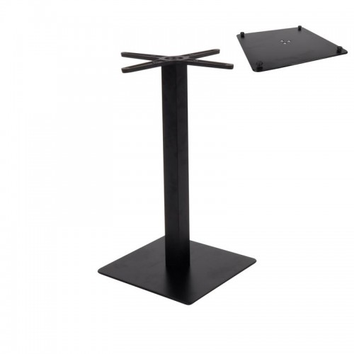 Prato-R Βάση 40X40Cm Steel H73Cm Μαύρη (11,90Kg)/με Ρεγουλατόρο (Σετ 2τμχ)